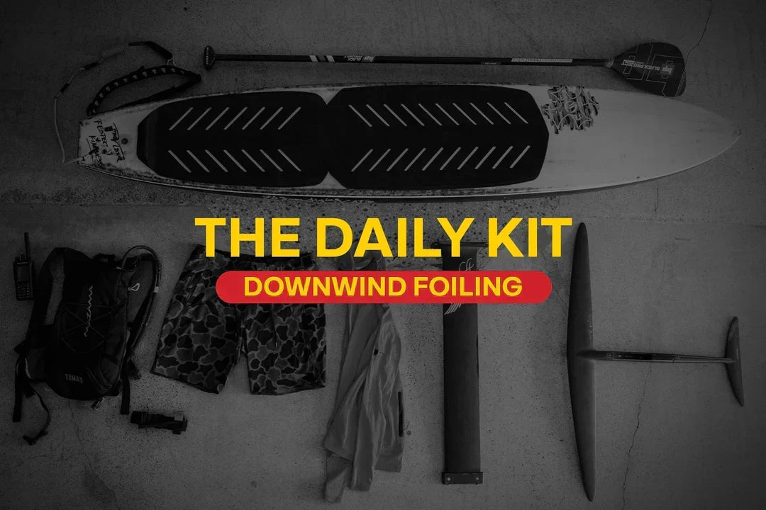 프로의 선택: 원거리 '하이드로 & 다운윈드 포일링' 장비 세팅법 (THE DAILY KIT: DOWNWIND FOILING)