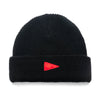버지 메리노 울 비니 Burgee Merino Wool Beanie - Black
