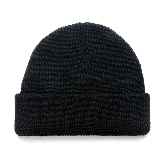 버지 메리노 울 비니 Burgee Merino Wool Beanie - Black