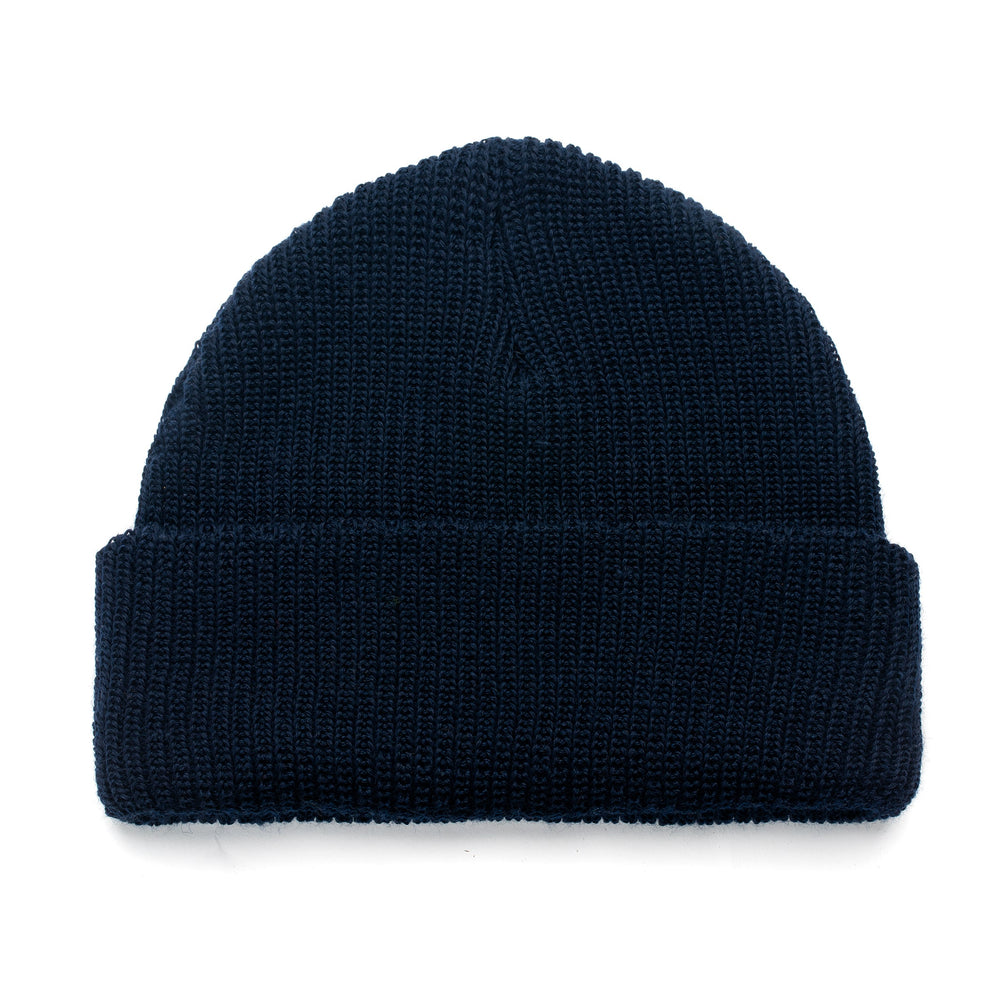 버지 메리노 울 비니 Burgee Merino Wool Beanie - Dark Navy