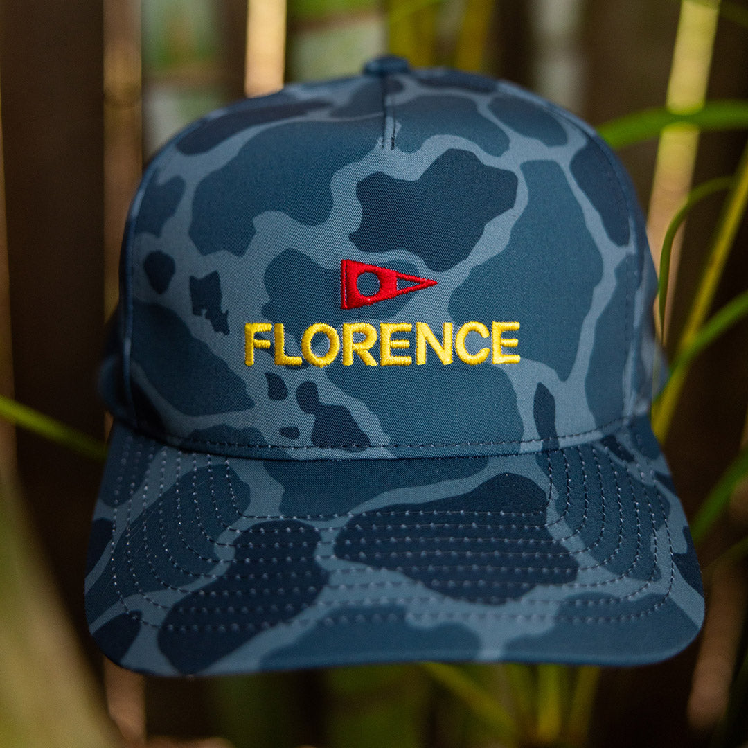 로고 스트럭쳐드 트윌 햇 Logo Structured Twill Hat - Maritime Camo