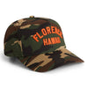 플로렌스 하와이 엠브로이더드 햇 Florence Hawaii Embroidered Hat - Woodland Camo