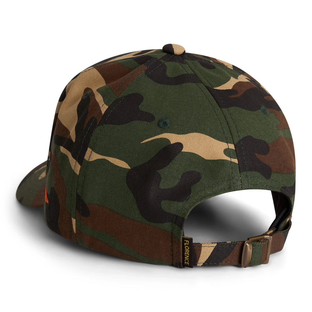 플로렌스 하와이 엠브로이더드 햇 Florence Hawaii Embroidered Hat - Woodland Camo