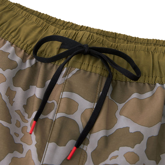스탠다드 이슈 엘라스틱 숏 Standard Issue Elastic Short - Burnt Olive Camo