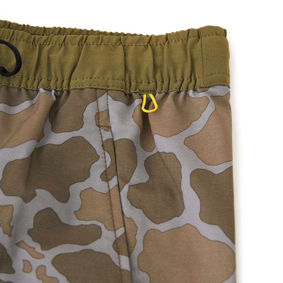 스탠다드 이슈 엘라스틱 숏 Standard Issue Elastic Short - Burnt Olive Camo