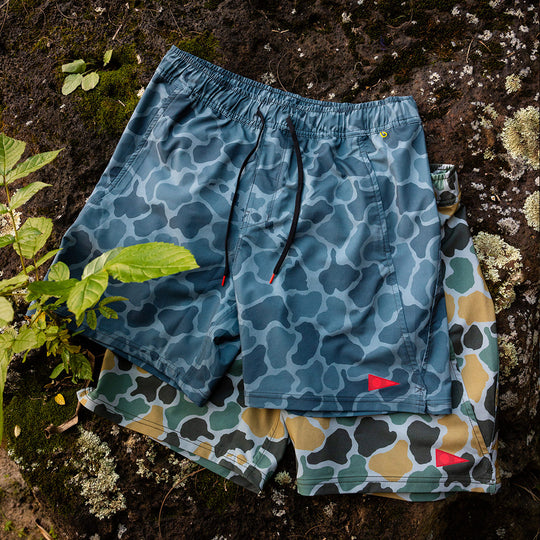 스탠다드 이슈 엘라스틱 숏 Standard Issue Elastic Short - Maritime Camo