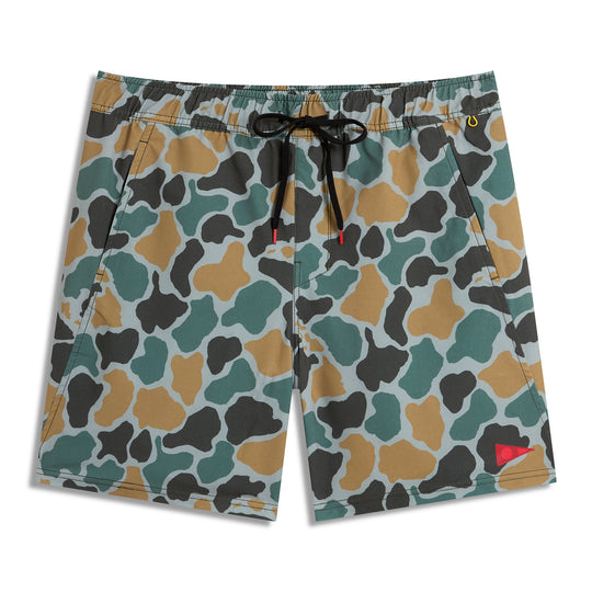 스탠다드 이슈 엘라스틱 숏 Standard Issue Elastic Short - Peace Camo