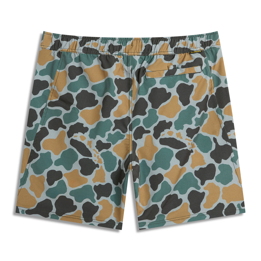 스탠다드 이슈 엘라스틱 숏 Standard Issue Elastic Short - Peace Camo