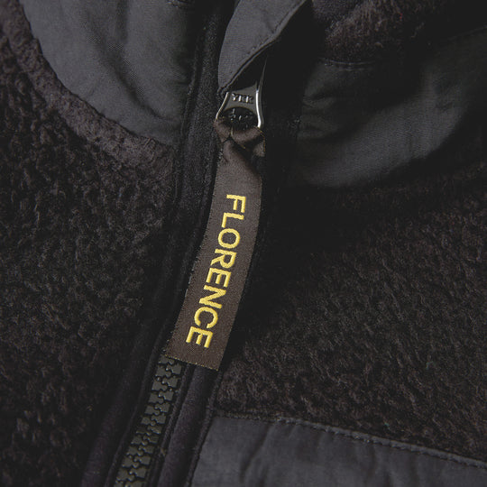 하이 파일 유틸리티 플리스 재킷 High Pile Utility Fleece Jacket - Black