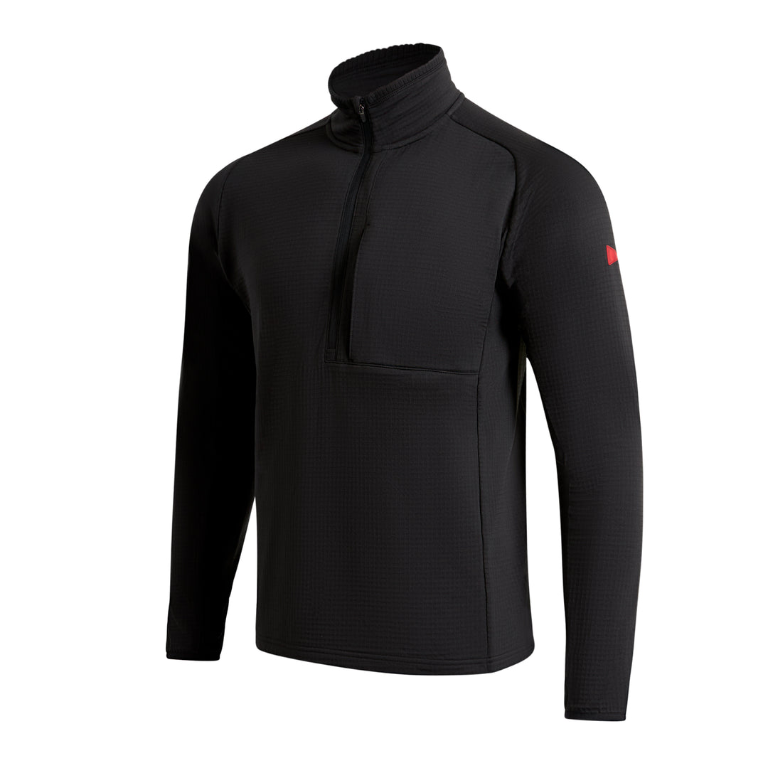 오프 그리드 플리스 하프 집업 Off Grid Fleece Half Zip - Black
