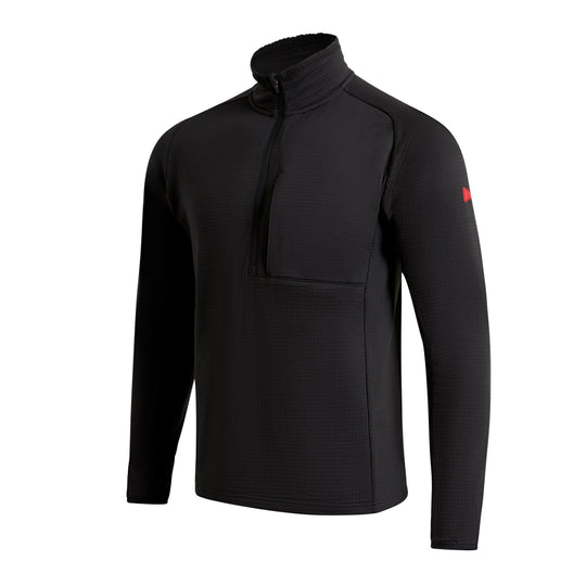 오프 그리드 플리스 하프 집업 Off Grid Fleece Half Zip - Black
