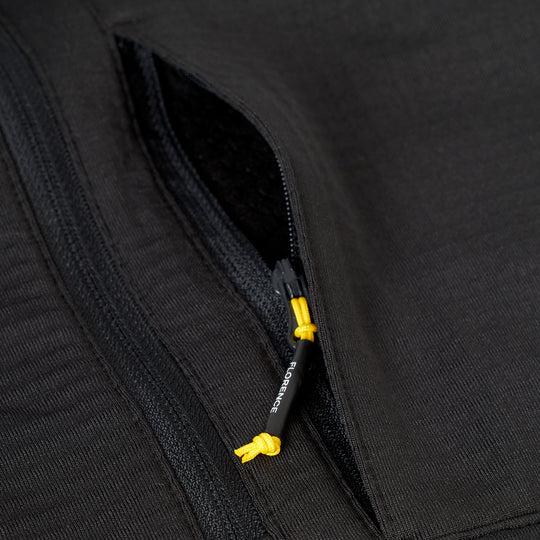 오프 그리드 플리스 하프 집업 Off Grid Fleece Half Zip - Black