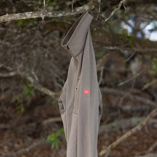 오프 그리드 플리스 하프 집업 Off Grid Fleece Half Zip - Vintage Khaki