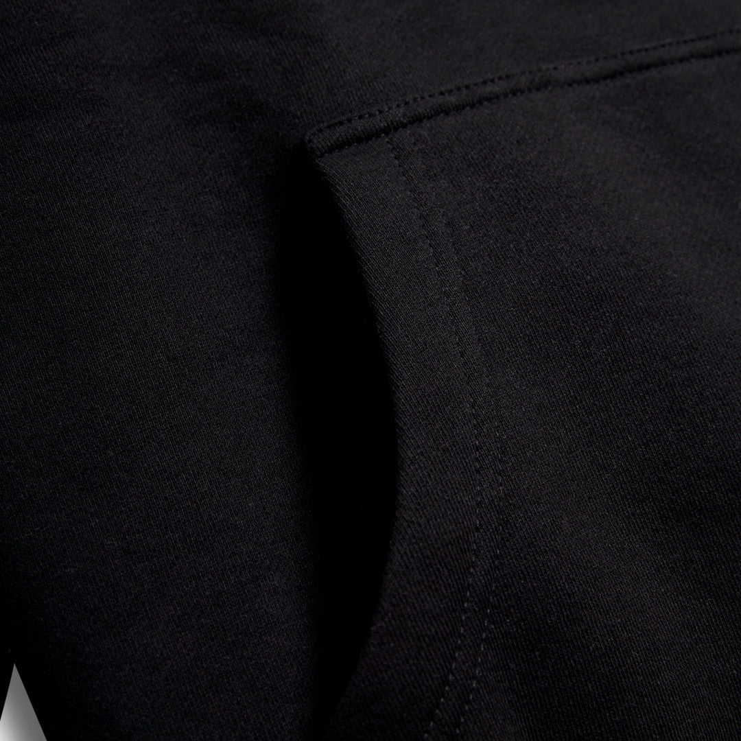 플로렌스 자수 후디 Florence Embroidered Hoodie - Black