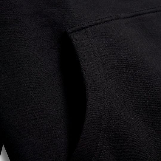 플로렌스 자수 후디 Florence Embroidered Hoodie - Black