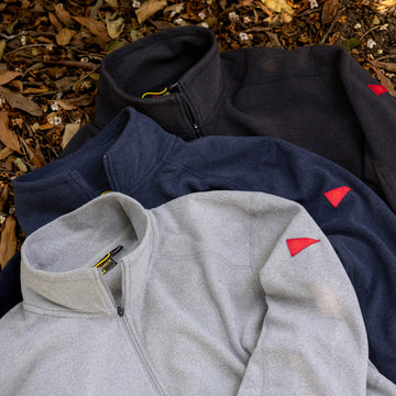 폴라텍 마이크로 플리스 하프 집업 Polartec Micro Fleece Half Zip - Light Heather Grey