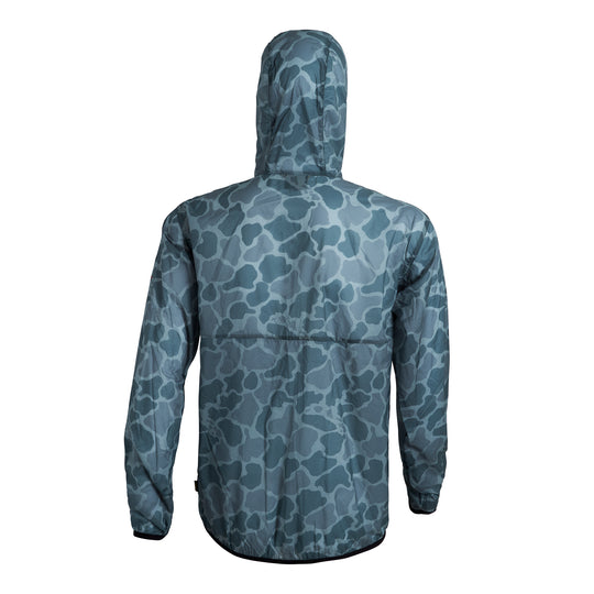 패러슈트 울트라라이트 패커블 재킷 Parachute Ultralight Packable Jacket - Light Sea Blue Camo