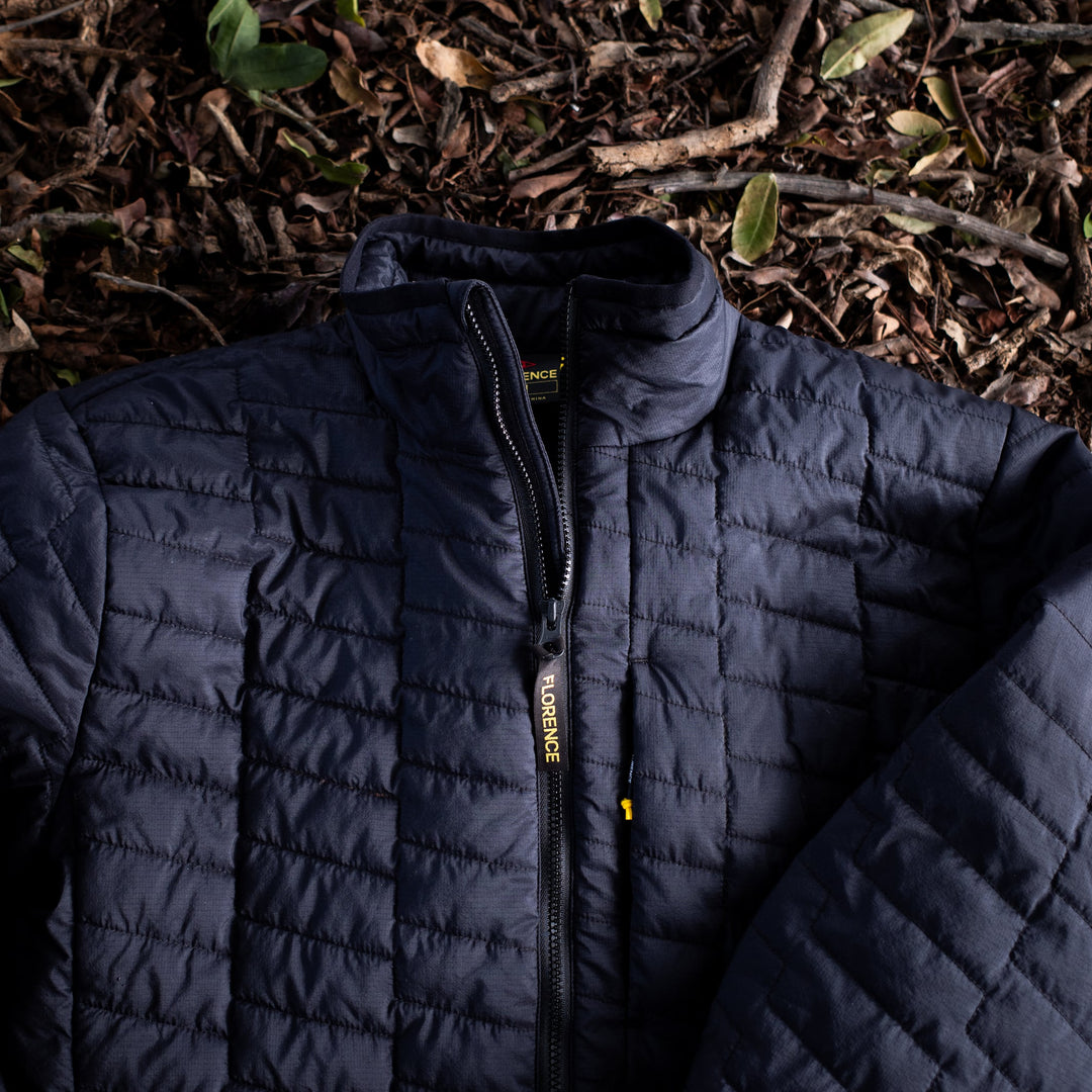패러슈트 프리마로프트® 집 Parachute PrimaLoft® Zip - Black