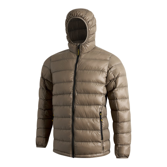 퍼텍스® 후디드 다운 푸퍼 Pertex® Hooded Down Puffer - Pumice
