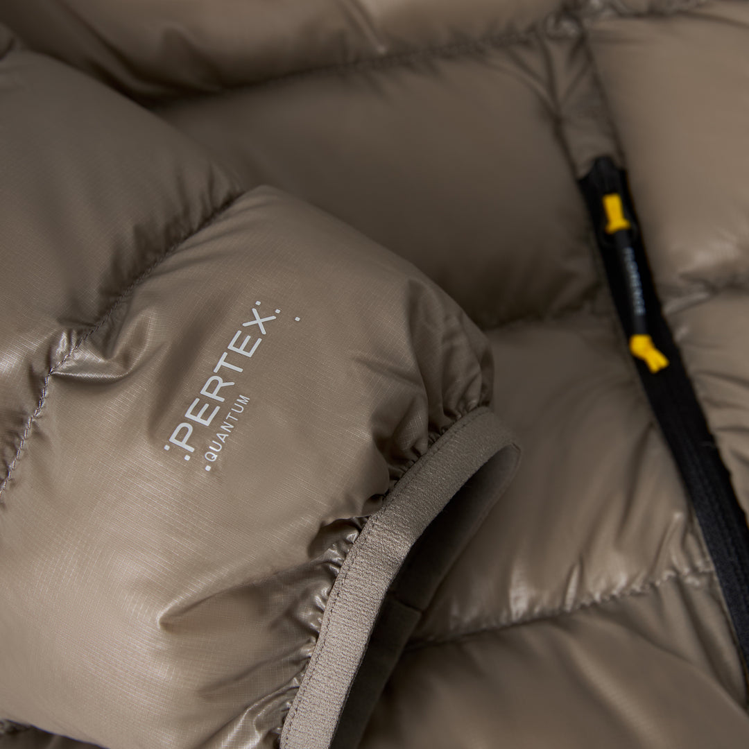 퍼텍스® 후디드 다운 푸퍼 Pertex® Hooded Down Puffer - Pumice