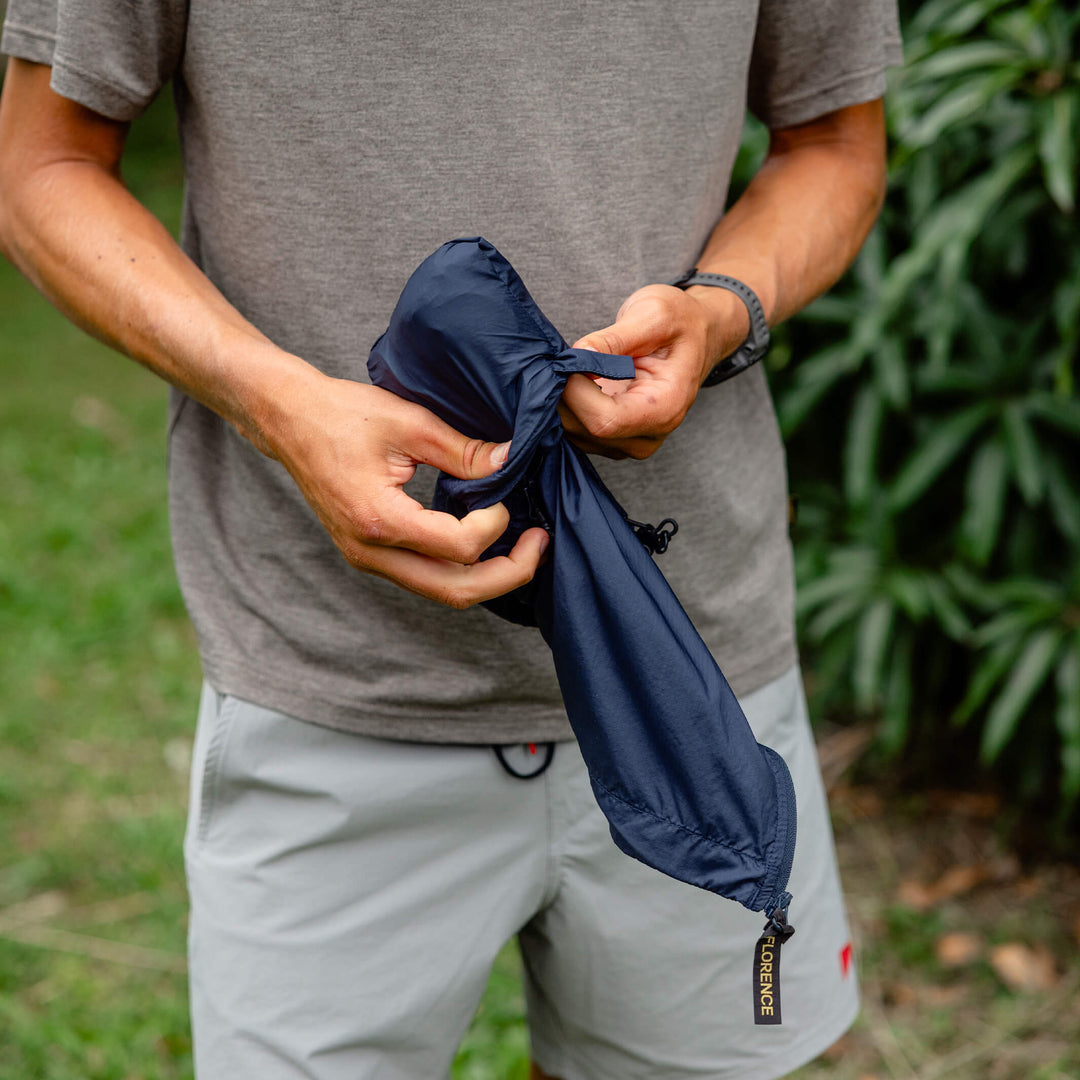 코듀라® 패커블 윈드브레이커 Cordura® Packable Windbreaker - Navy