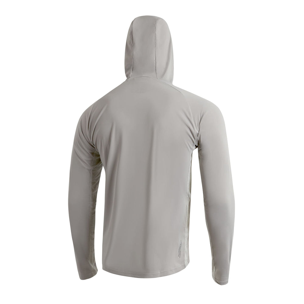 [UPF50+] 선 프로 롱 슬리브 후디드 게이터 UPF 셔츠 Sun Pro Long Sleeve Hooded Gaiter UPF Shirt - Light Grey