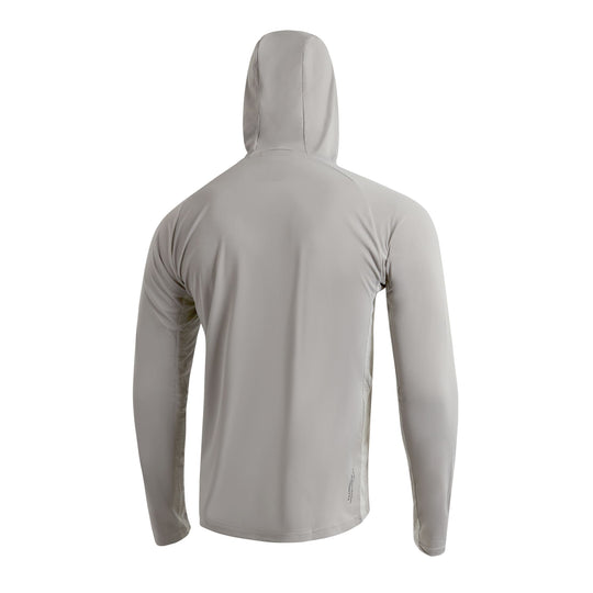 [UPF50+] 선 프로 롱 슬리브 후디드 게이터 UPF 셔츠 Sun Pro Long Sleeve Hooded Gaiter UPF Shirt - Light Grey