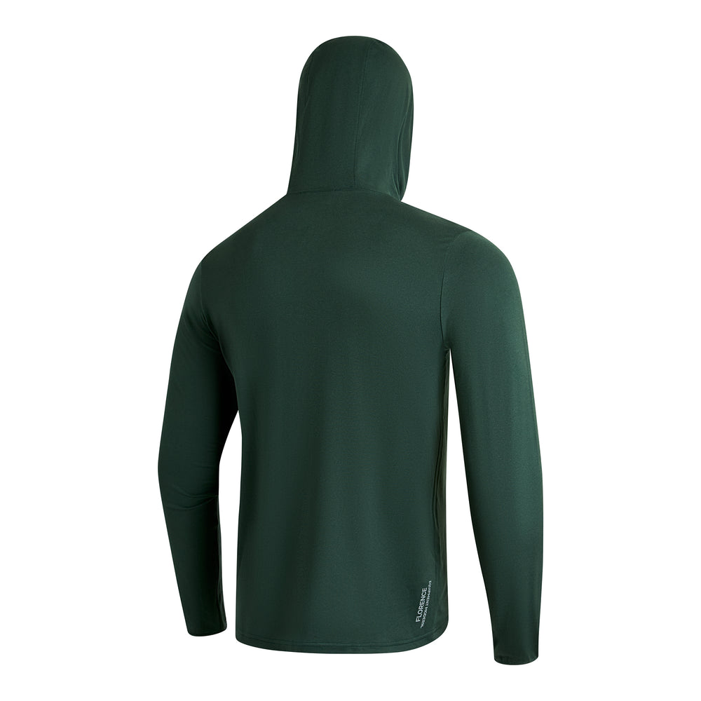 [UPF50+] 어댑트 롱 슬리브 후디드 UPF 셔츠 Adapt Long Sleeve Hooded UPF Shirt - Heather Sycamore