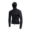 롱슬리브 후디드 래쉬가드 Long Sleeve Hooded Rashguard - Black