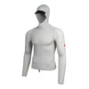 롱슬리브 후디드 래쉬가드 Long Sleeve Hooded Rashguard - Silver