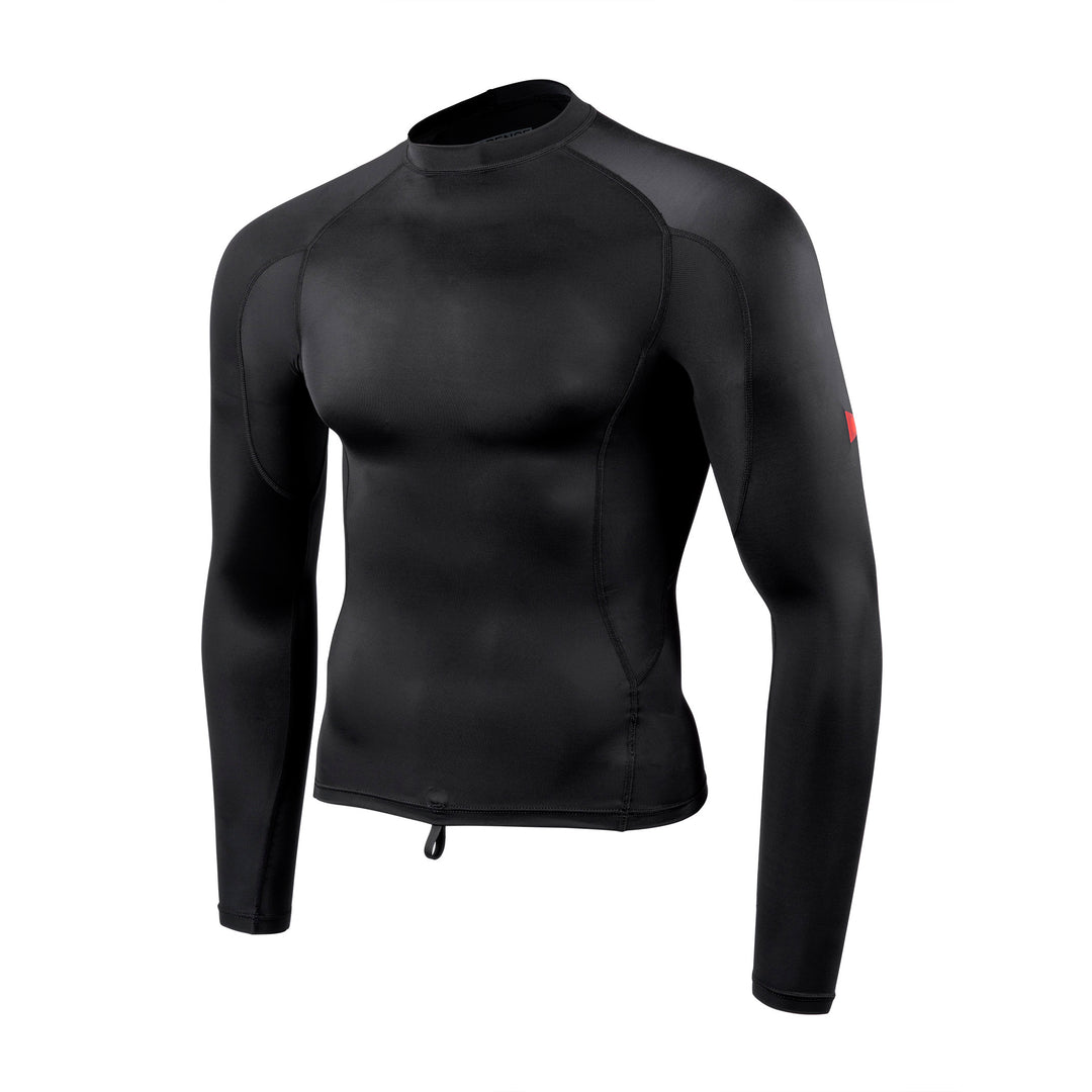 롱 슬리브 래쉬가드 Long Sleeve Rashguard - Black
