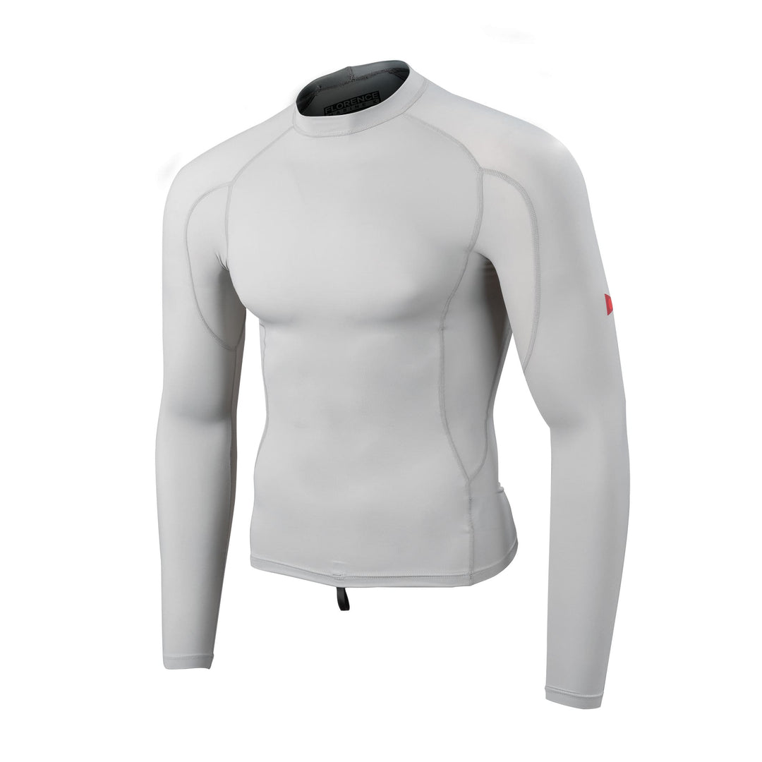 롱 슬리브 래쉬가드 Long Sleeve Rashguard - Silver