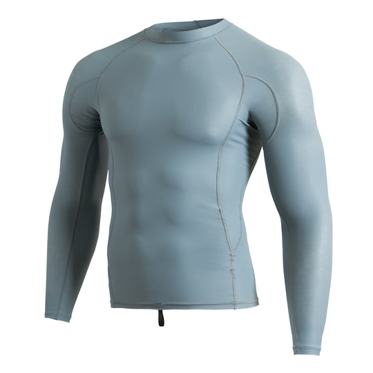 윈드쉴드 롱 슬리브 래쉬가드 Windshield Long Sleeve Rashguard - Light Sea Blue