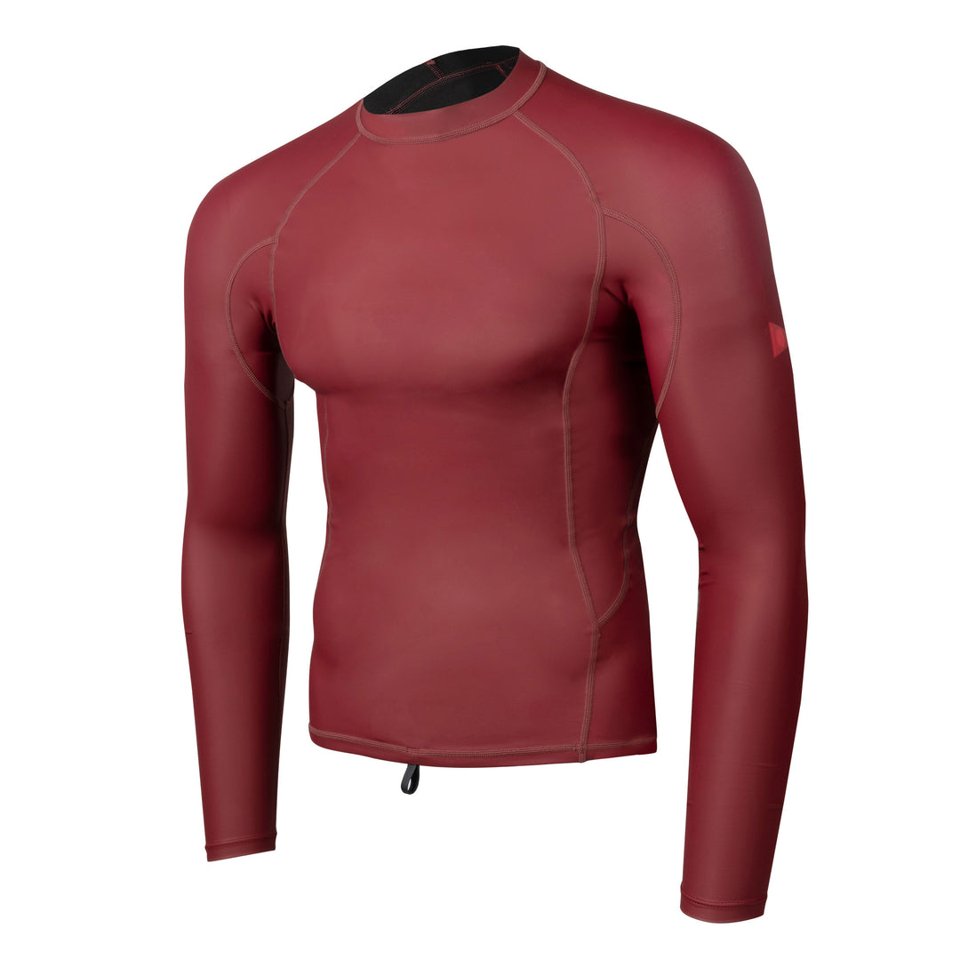 윈드쉴드 롱 슬리브 래쉬가드 Windshield Long Sleeve Rashguard - Maroon