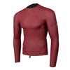 윈드쉴드 롱 슬리브 래쉬가드 Windshield Long Sleeve Rashguard - Maroon