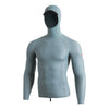윈드쉴드 롱 슬리브 후디드 래쉬가드 Windshield Long Sleeve Hooded Rashguard - Light Sea Blue