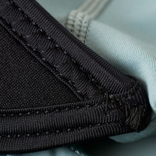 윈드쉴드 롱 슬리브 후디드 래쉬가드 Windshield Long Sleeve Hooded Rashguard - Light Sea Blue