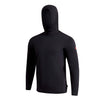 에어텍스® 롱 슬리브 후디드 셔츠 Airtex® Long Sleeve Hooded Shirt - Black