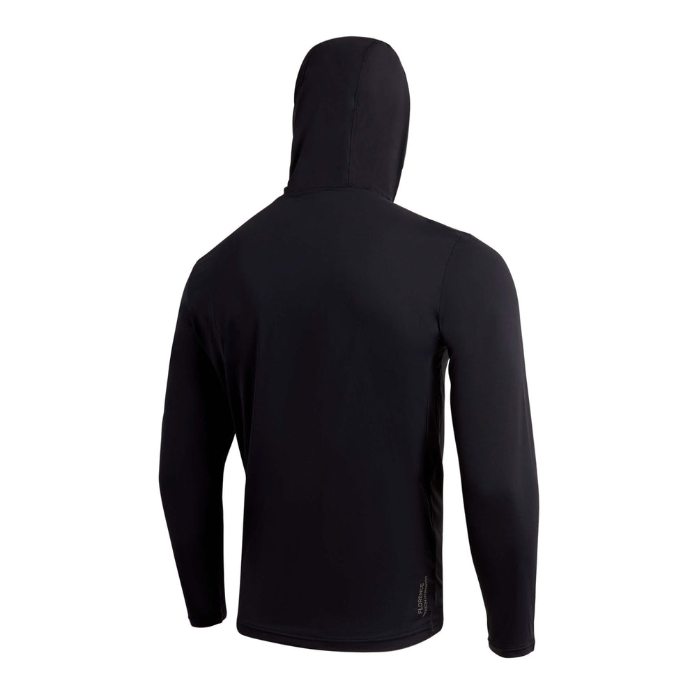 에어텍스® 롱 슬리브 후디드 셔츠 Airtex® Long Sleeve Hooded Shirt - Black