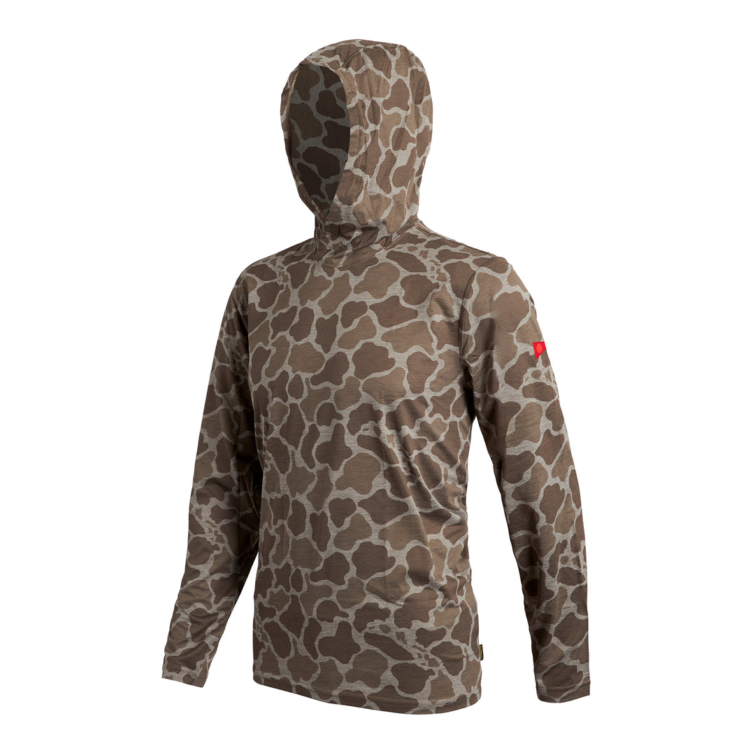 에어텍스® 롱 슬리브 후디드 셔츠 Airtex® Long Sleeve Hooded Shirt - Tundra Camo