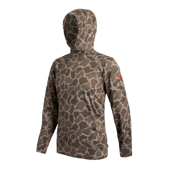 에어텍스® 롱 슬리브 후디드 셔츠 Airtex® Long Sleeve Hooded Shirt - Tundra Camo