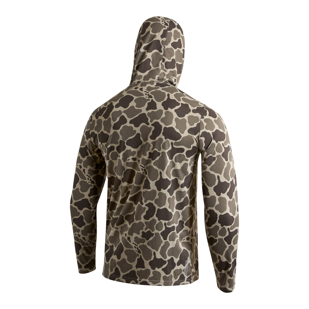 에어텍스® 롱 슬리브 후디드 셔츠 Airtex® Long Sleeve Hooded Shirt - Tundra Camo