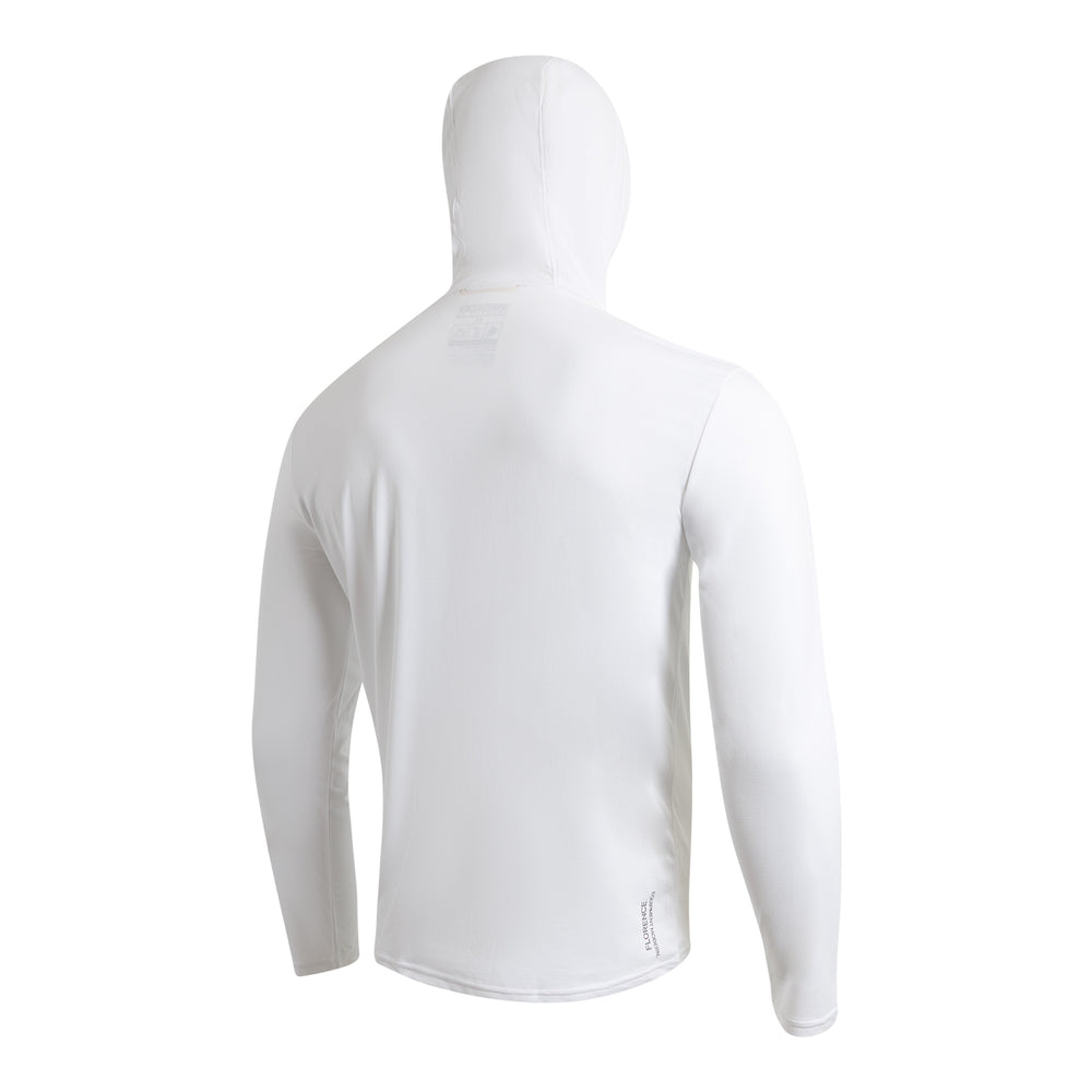 에어텍스® 롱 슬리브 후디드 셔츠 Airtex® Long Sleeve Hooded Shirt - White