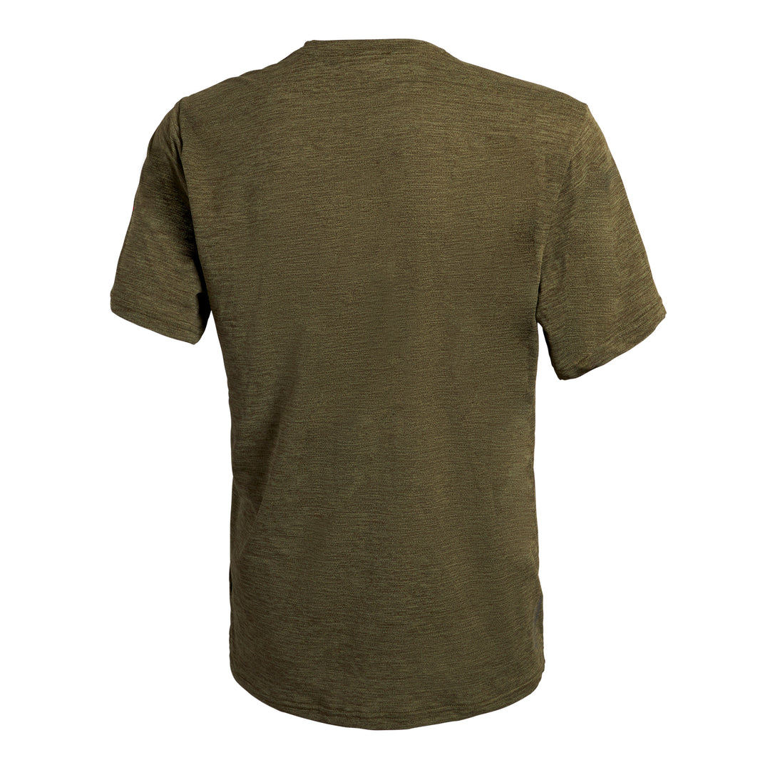 에어텍스® 숏 슬리브 셔츠 Airtex® Short Sleeve Shirt - Heather Burnt Olive