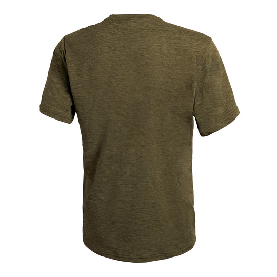 에어텍스® 숏 슬리브 셔츠 Airtex® Short Sleeve Shirt - Heather Burnt Olive