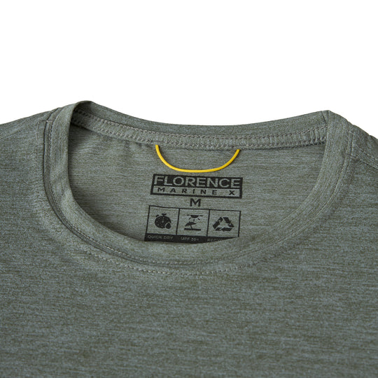 에어텍스® 숏 슬리브 셔츠 Airtex® Short Sleeve Shirt - Heather Dark Sage