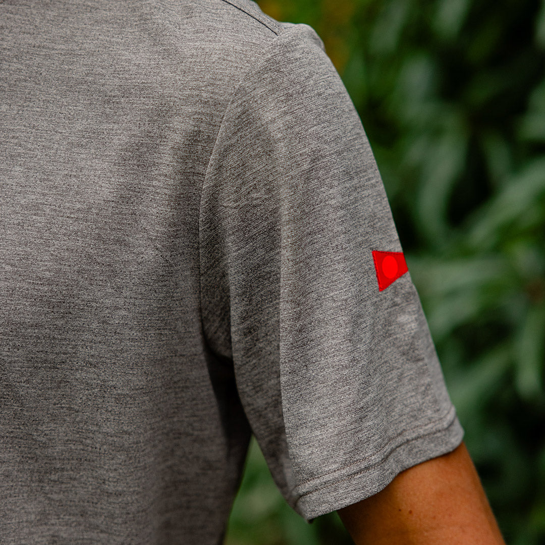에어텍스® 숏 슬리브 셔츠 Airtex® Short Sleeve Shirt -  Heather Pumice