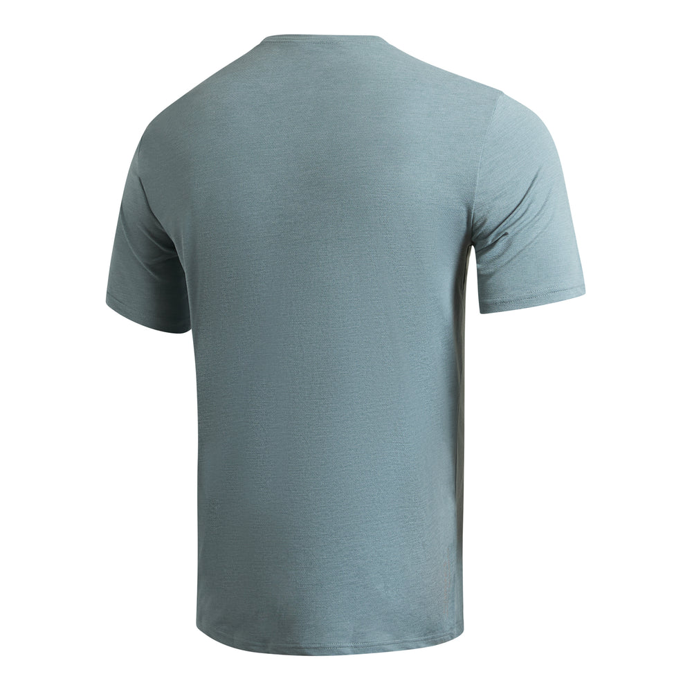 에어텍스® 숏 슬리브 셔츠 Airtex® Short Sleeve Shirt - Heather Light Sea Blue