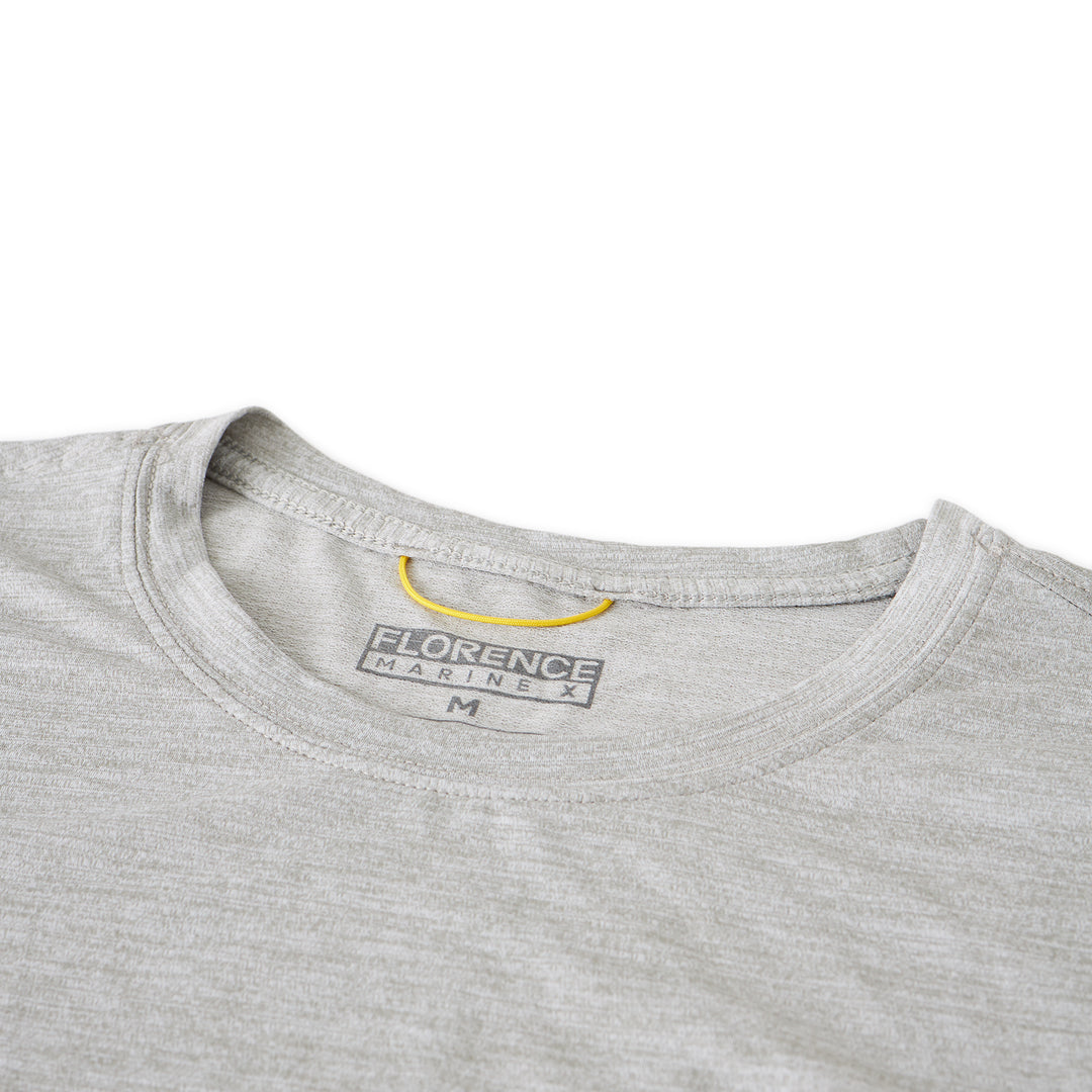 에어텍스® 숏 슬리브 셔츠 Airtex® Short Sleeve Shirt - Light Heather Grey