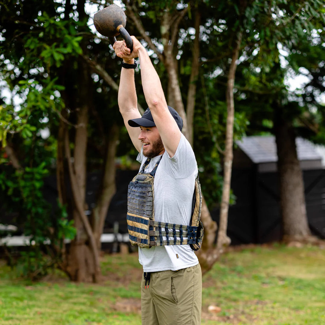 에어텍스® 숏 슬리브 셔츠 Airtex® Short Sleeve Shirt - Light Heather Grey